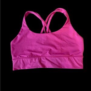 Lululemon Athletica Vibrant Pink Sports Bra